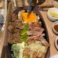 グルメ肉4味 - 実際訪問したユーザーが直接撮影して投稿した梅田ステーキ週五ステーキの写真のメニュー情報