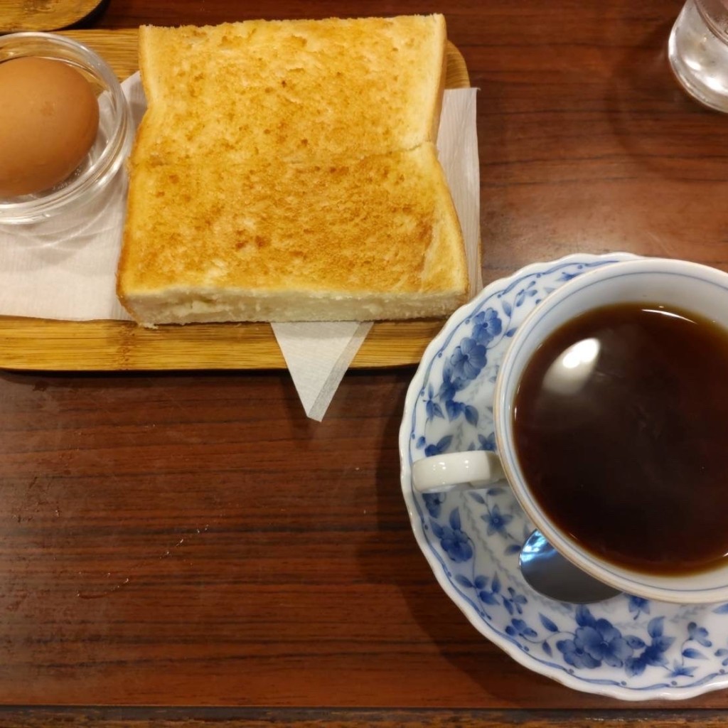 ユーザーが投稿したモーニングの写真 - 実際訪問したユーザーが直接撮影して投稿した中崎西喫茶店いちごの写真