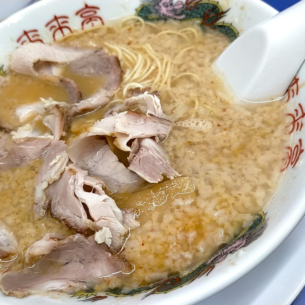 ユーザーが投稿したこってりラーメンの写真 - 実際訪問したユーザーが直接撮影して投稿した野口町二屋ラーメン専門店来来亭 東加古川店の写真