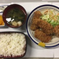 やわらかロースひとくちかつ定食 - 実際訪問したユーザーが直接撮影して投稿した稲穂二条定食屋キッチンぱるの写真のメニュー情報