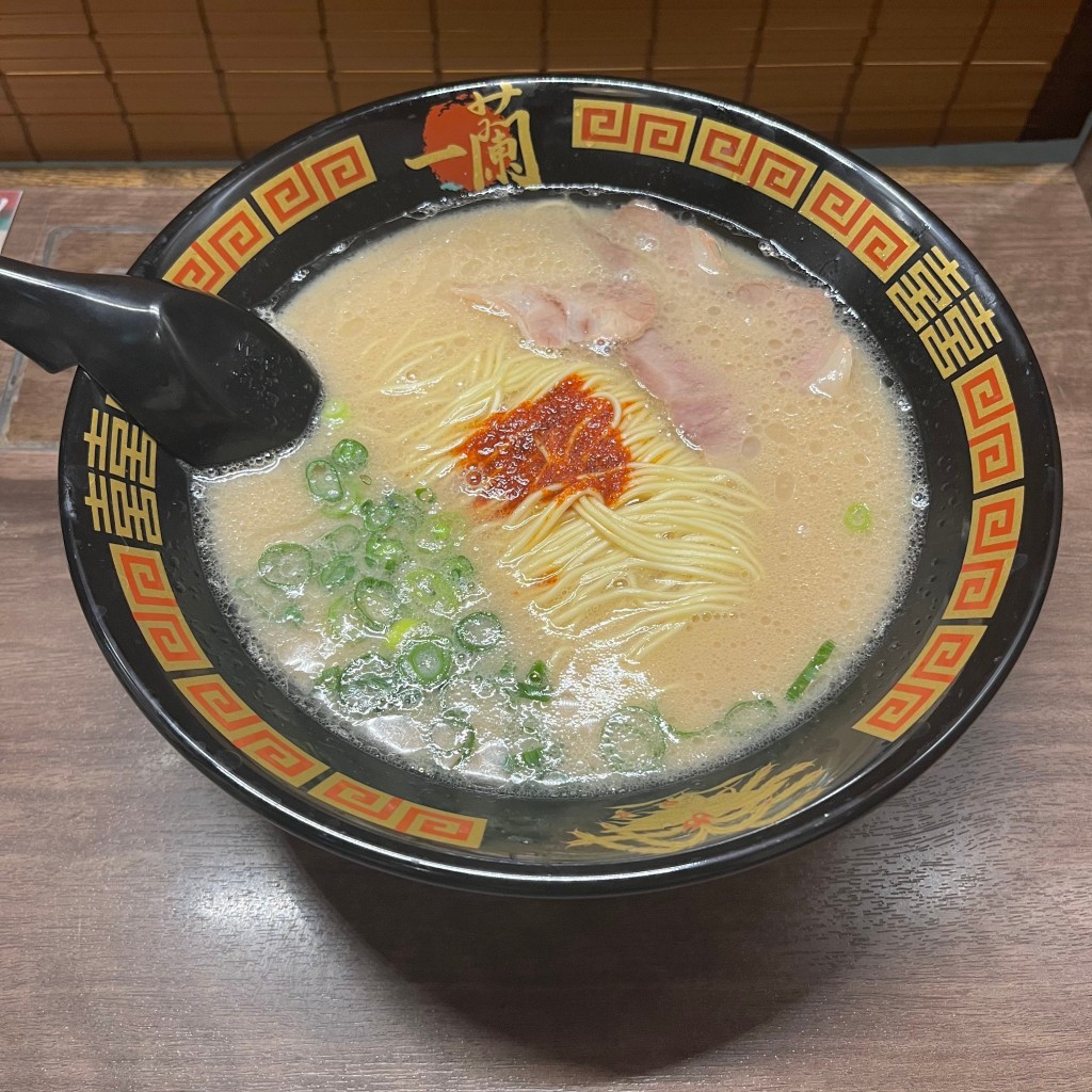 ユーザーが投稿した一蘭ラーメンの写真 - 実際訪問したユーザーが直接撮影して投稿した神宮前ラーメン専門店一蘭 原宿店の写真