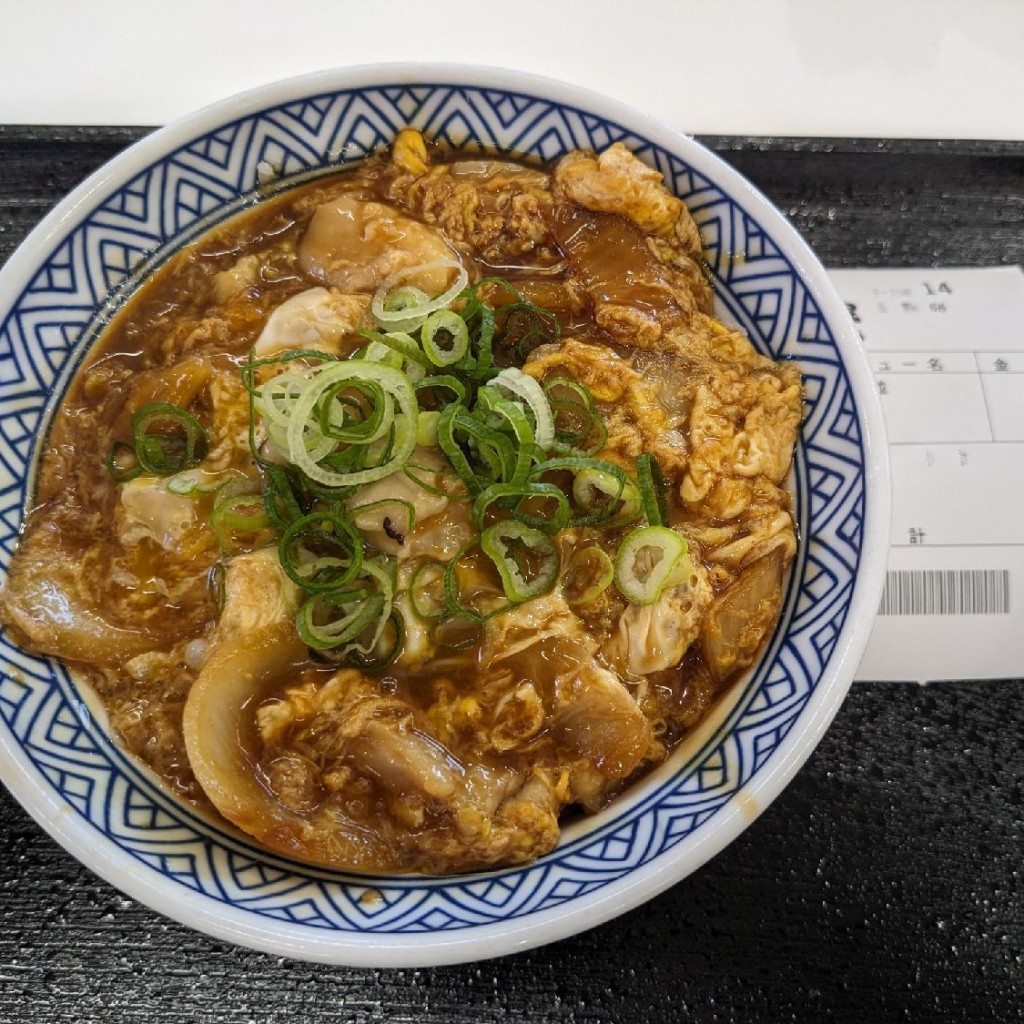 ユーザーが投稿した親子丼·並の写真 - 実際訪問したユーザーが直接撮影して投稿した牧牛丼吉野家 大分萩原店の写真