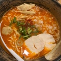 実際訪問したユーザーが直接撮影して投稿した鳥居町ラーメン / つけ麺濃厚鶏ソバ 麺 ザ クロの写真