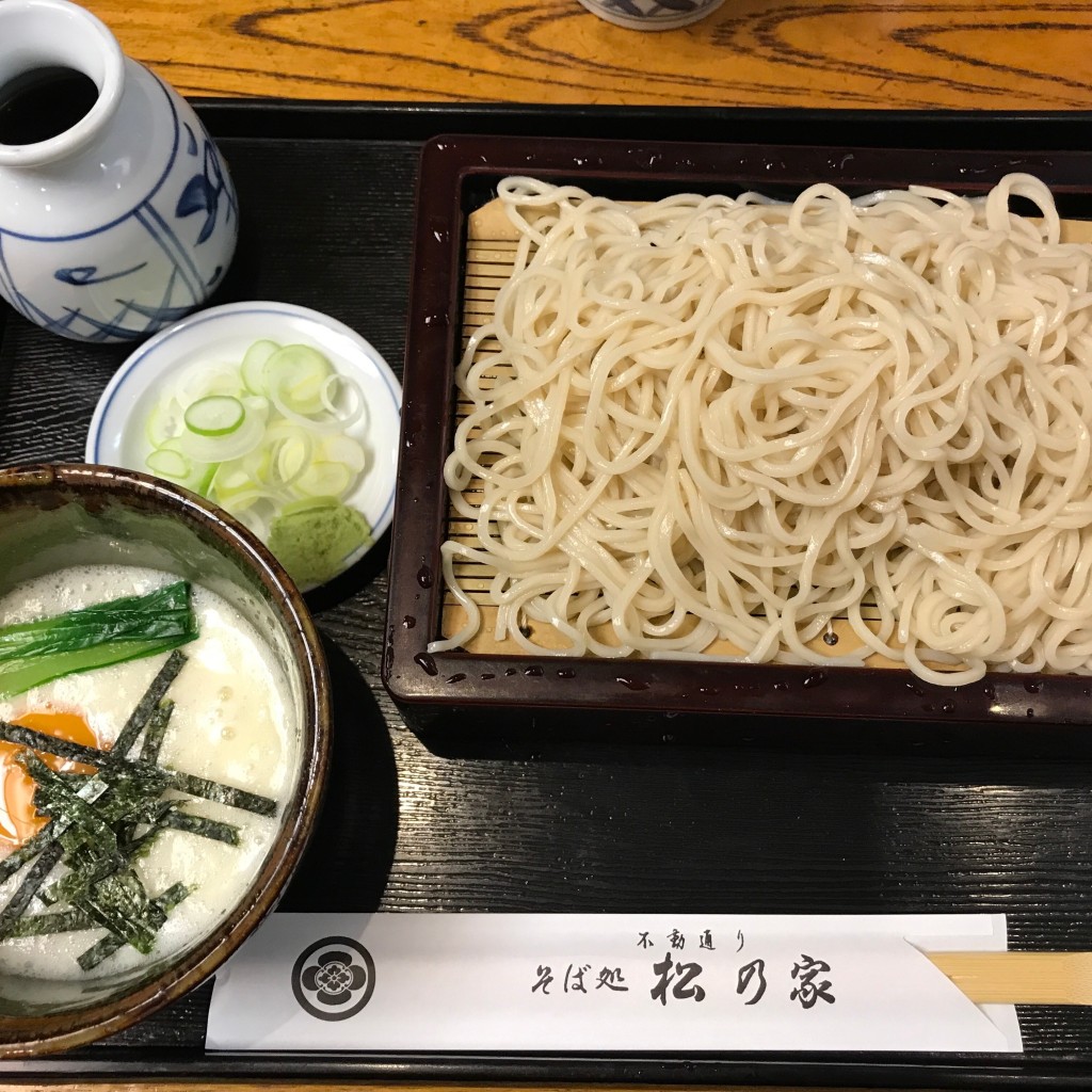 ユーザーが投稿したたぬき蕎麦の写真 - 実際訪問したユーザーが直接撮影して投稿した本町そば松乃家の写真