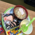 お子様ラーメン - 実際訪問したユーザーが直接撮影して投稿した宮台ラーメン / つけ麺背脂醤油ラーメン まる星 開成店の写真のメニュー情報