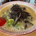 キクラゲラーメン - 実際訪問したユーザーが直接撮影して投稿した南片江ラーメン / つけ麺七福亭の写真のメニュー情報