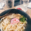 かすうどん - 実際訪問したユーザーが直接撮影して投稿した中洲焼肉かすうどんと肉 龍の巣中洲店の写真のメニュー情報