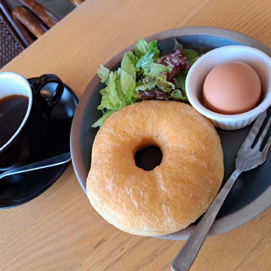 ユーザーが投稿したモーニング ドーナツの写真 - 実際訪問したユーザーが直接撮影して投稿した木曽川町里小牧カフェBENS MORNING CAFEの写真