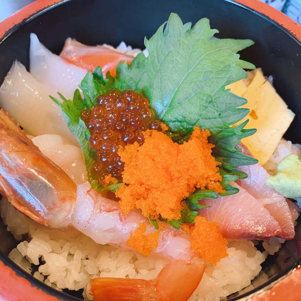ユーザーが投稿した北海丼の写真 - 実際訪問したユーザーが直接撮影して投稿した東上野居酒屋上野 寄せ家の写真