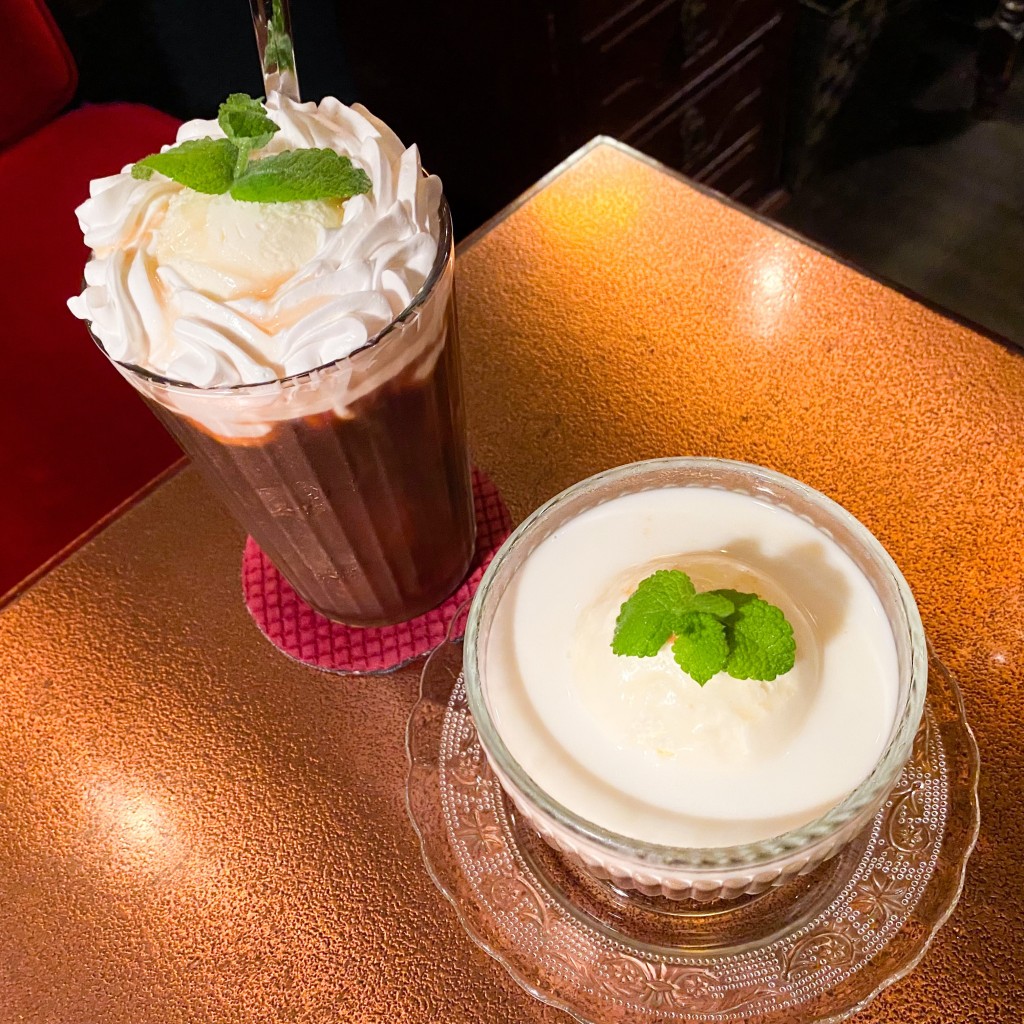 ユーザーが投稿した喫茶店の珈琲ゼリーの写真 - 実際訪問したユーザーが直接撮影して投稿した下津井田之浦カフェ名曲喫茶 時の回廊の写真