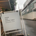 実際訪問したユーザーが直接撮影して投稿した神宮前カフェSNOW & COFFEE TABLEの写真