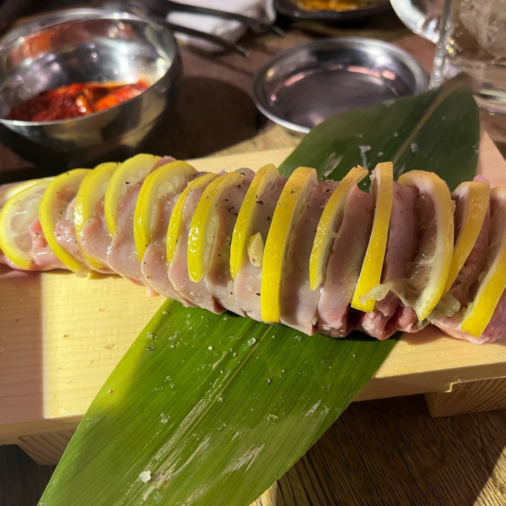 ユーザーが投稿した豚タン1本焼きの写真 - 実際訪問したユーザーが直接撮影して投稿した今泉肉料理29TERIA BARUMICHIの写真