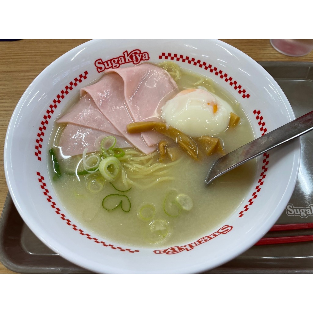 くじら肉さんが投稿した日名北町ラーメン専門店のお店スガキヤ 岡崎北アピタ店/スガキヤ オカザキキタアピタテンの写真