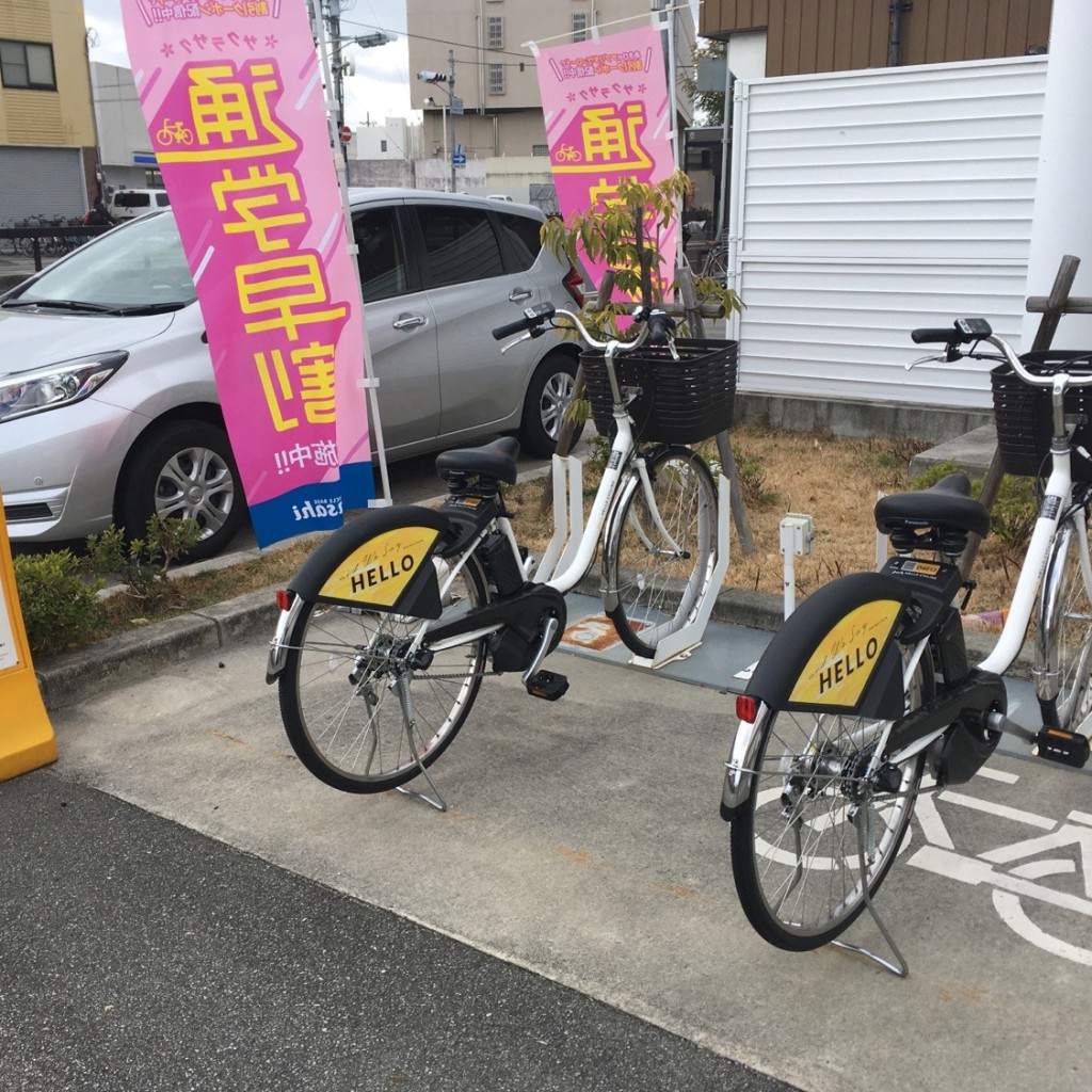 ぶどううり・くすこさんが投稿した浜田町自転車レンタルのお店HELLO CYCLING サイクルベースあさひ尼崎浜田店/ハローサイクリング サイクルベースアサヒアマガサキハマダテンの写真