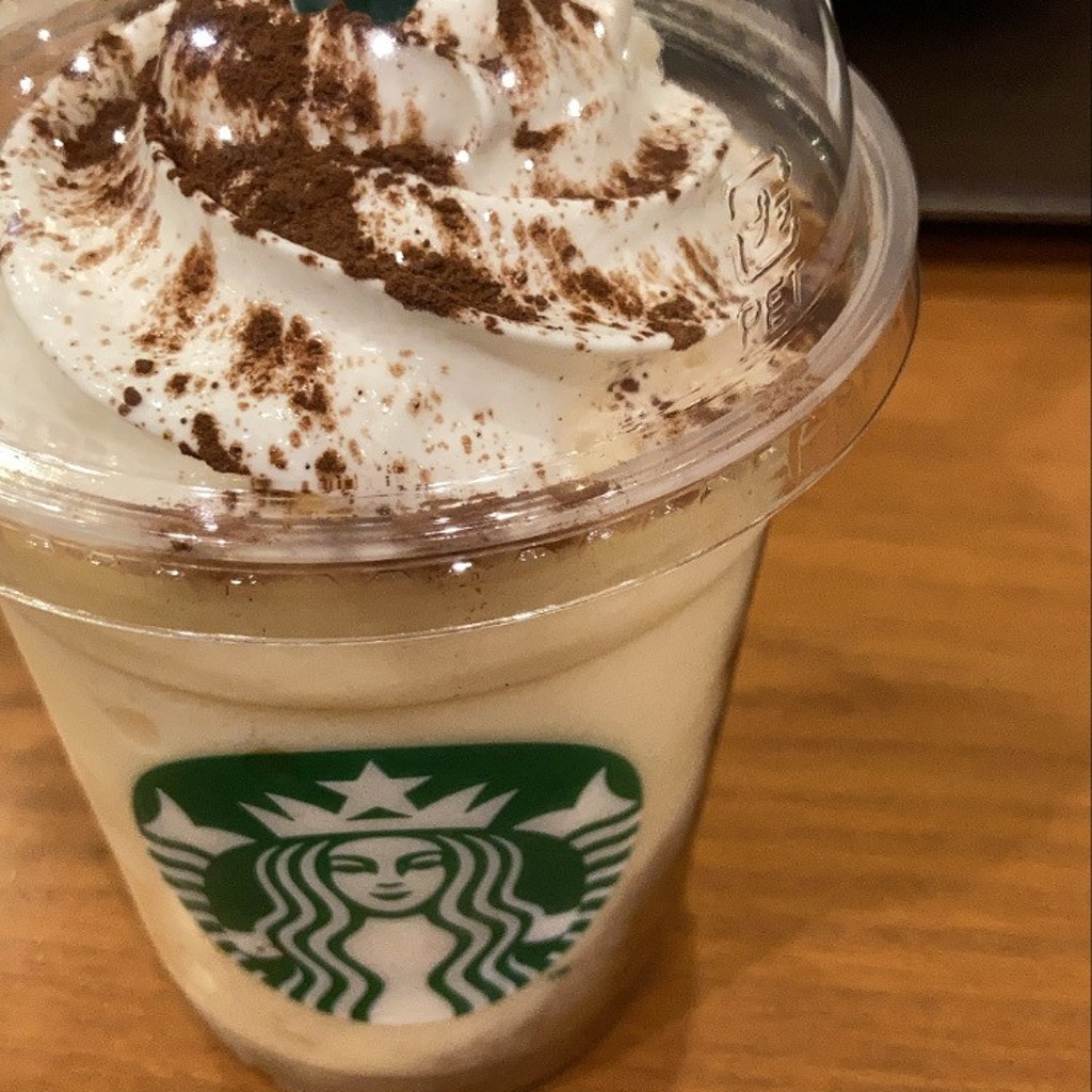 ユーザーが投稿したコーヒーティラミスフラペチーノの写真 - 実際訪問したユーザーが直接撮影して投稿した藤沢カフェスターバックスコーヒー ルミネ藤沢店の写真