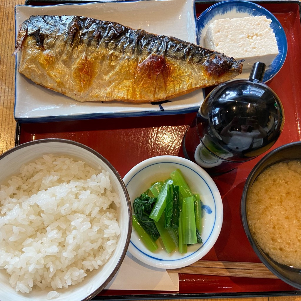 ユーザーが投稿したサバ定食の写真 - 実際訪問したユーザーが直接撮影して投稿した下落合和食 / 日本料理なるたけの写真