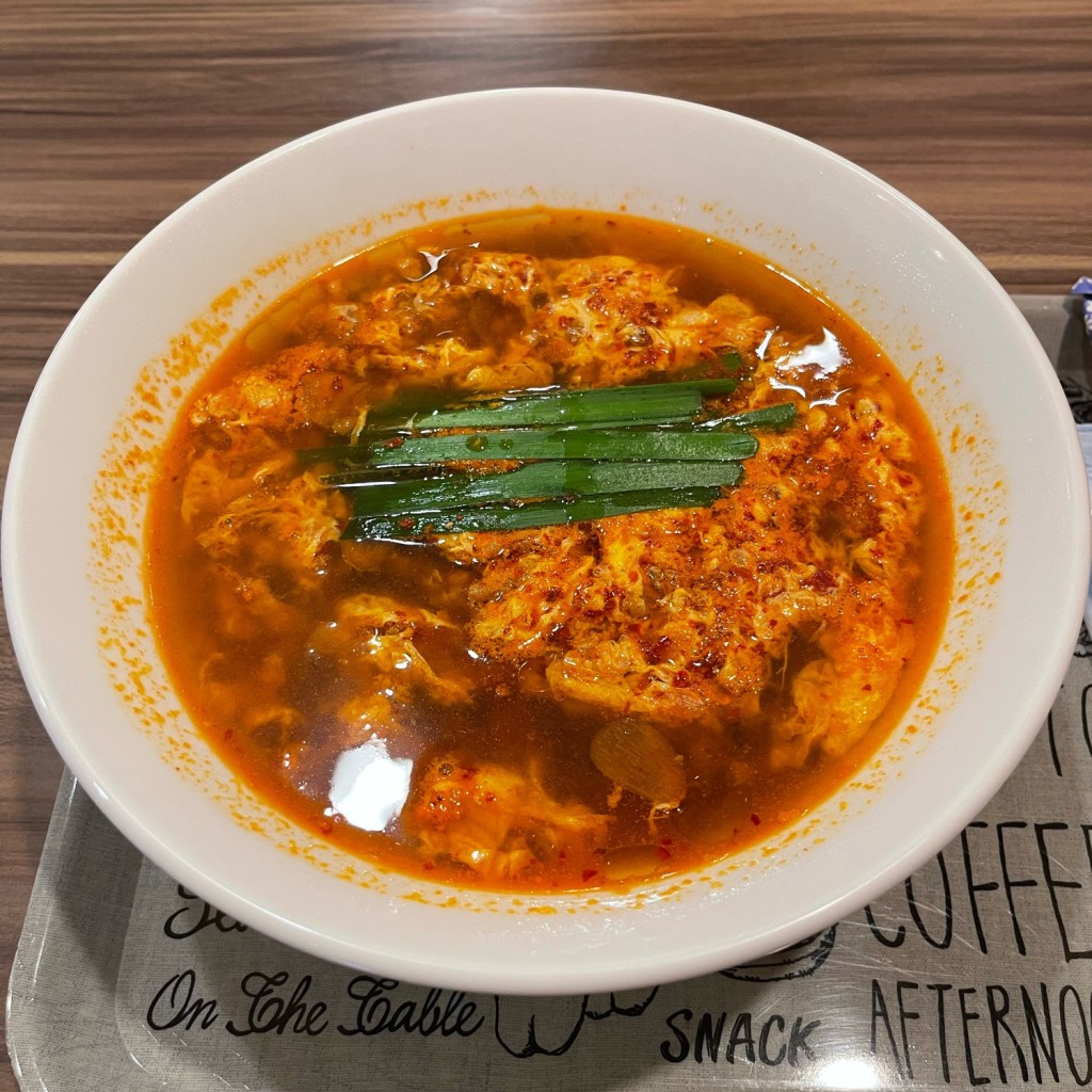 匿命係さんが投稿した勝山ラーメン専門店のお店辛麺屋 たけ/カラメンヤ タケ オオサカテンの写真