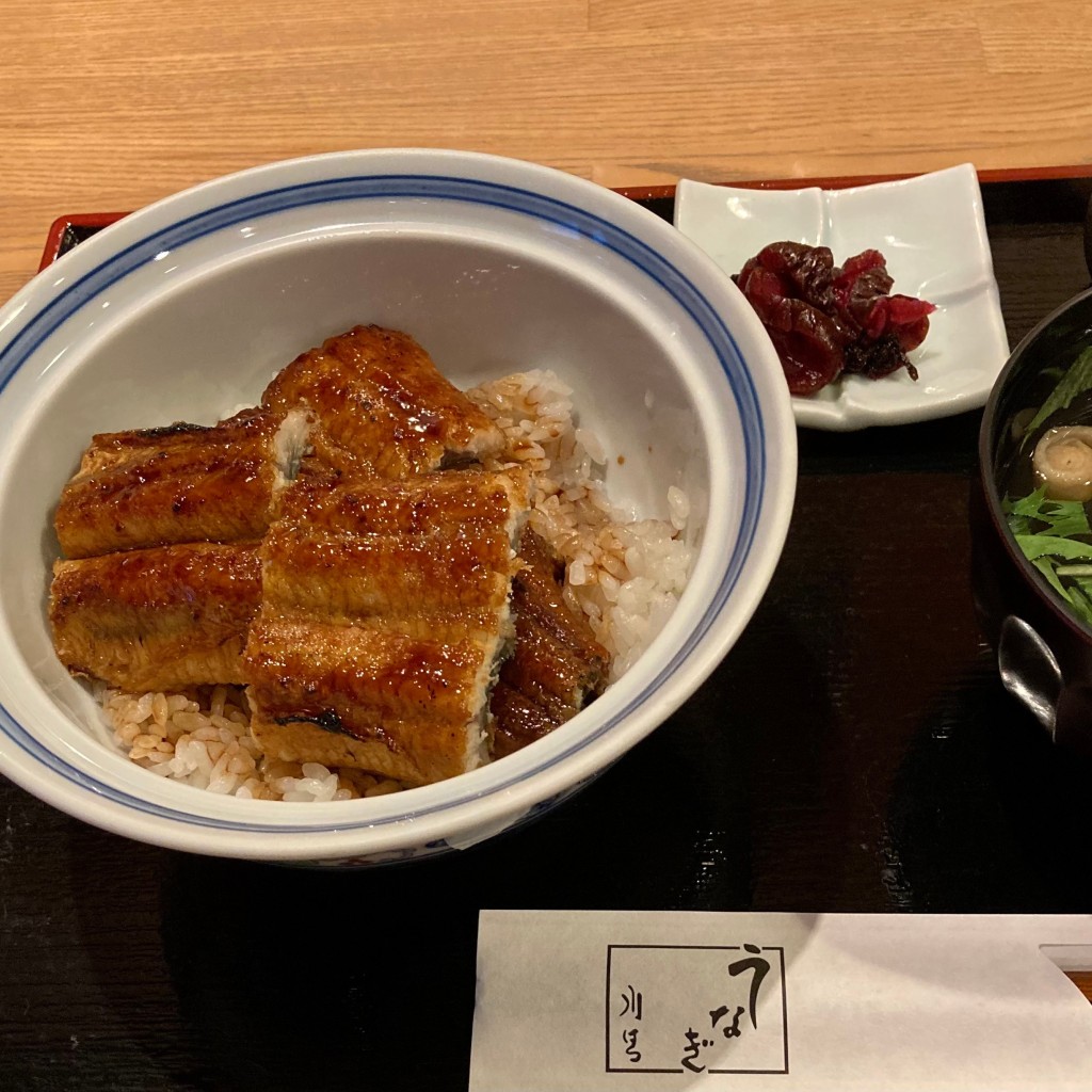 ユーザーが投稿した松鰻丼の写真 - 実際訪問したユーザーが直接撮影して投稿した下三条町うなぎうなぎ川はら 奈良店三条家 の写真