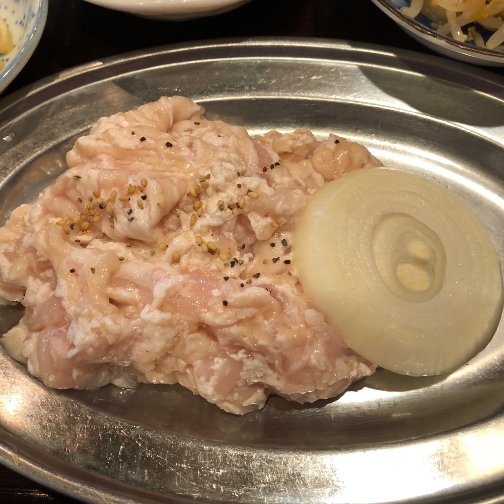 ユーザーが投稿したランチ 塩ホル定食の写真 - 実際訪問したユーザーが直接撮影して投稿した星置二条肉料理たけおかの写真