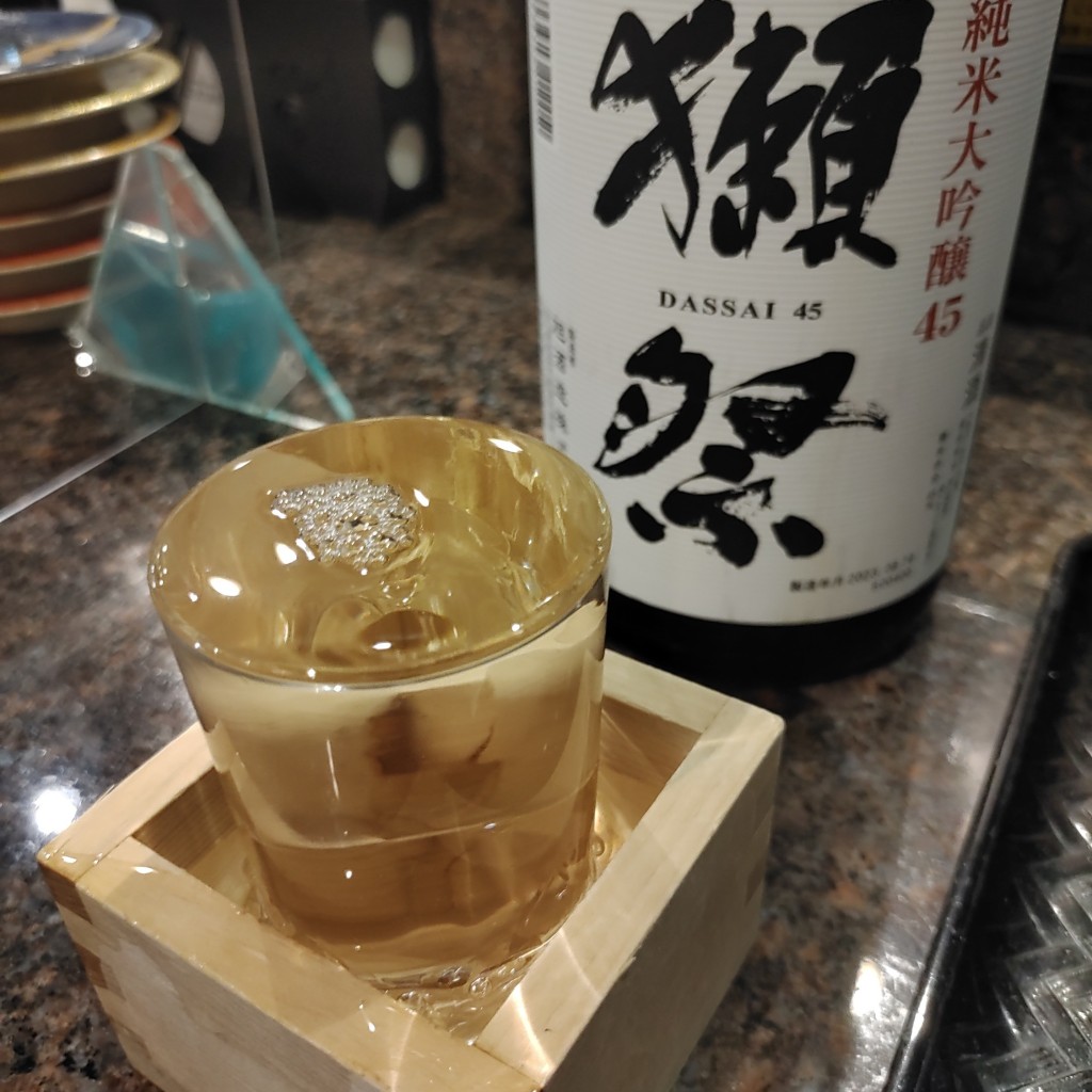 ユーザーが投稿した日本酒 700円の写真 - 実際訪問したユーザーが直接撮影して投稿した小郡御幸町回転寿司回転寿したかくらの写真