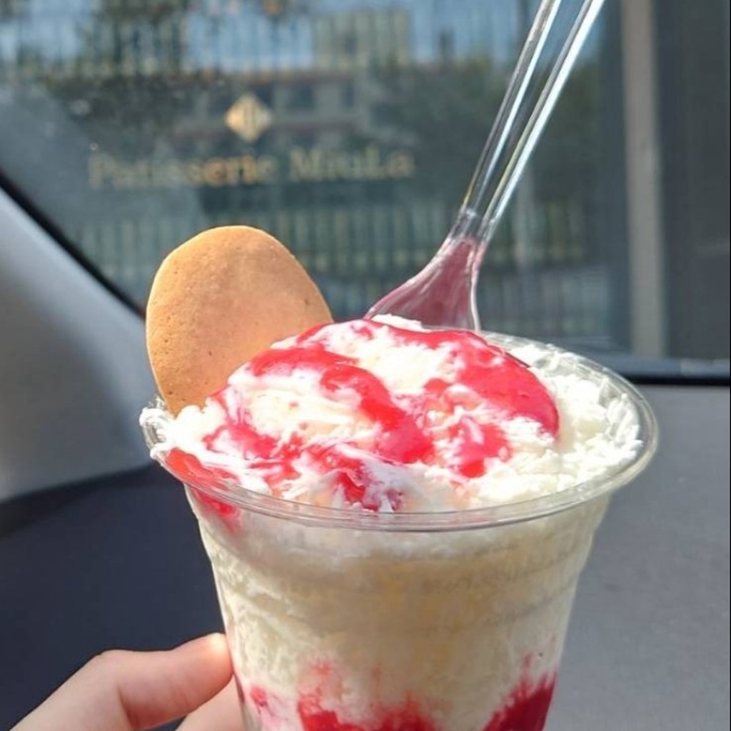 ユーザーが投稿したレアーチーズかき氷の写真 - 実際訪問したユーザーが直接撮影して投稿した松栄町ケーキパティスリー ミウラの写真