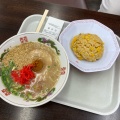 うま辛ラーメンセット - 実際訪問したユーザーが直接撮影して投稿した金立町大字金立定食屋金立サービスエリアレストラン(上り線)の写真のメニュー情報