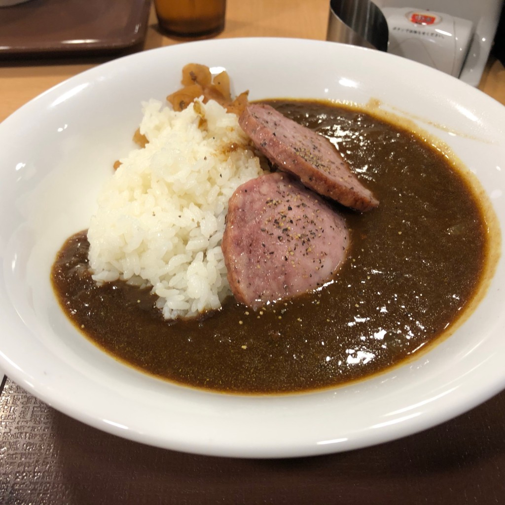 ユーザーが投稿したカレー並の写真 - 実際訪問したユーザーが直接撮影して投稿した南三条西牛丼すき家 札幌ポールタウン店の写真