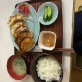 餃子定食 - 実際訪問したユーザーが直接撮影して投稿した中野定食屋笑福亭の写真のメニュー情報