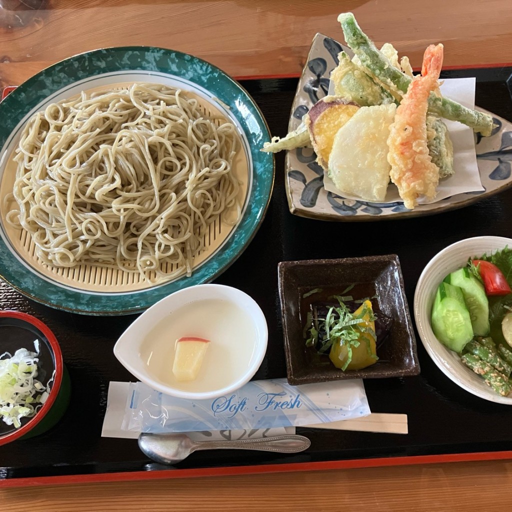 ユーザーが投稿した天ぷらそばの写真 - 実際訪問したユーザーが直接撮影して投稿した親園そば茶々の写真