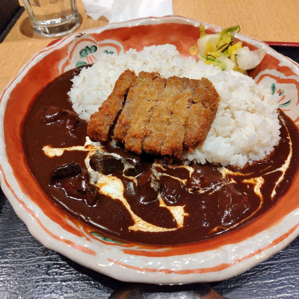 ユーザーが投稿した牛タン牛カツカレーの写真 - 実際訪問したユーザーが直接撮影して投稿した二俣川牛タン牛たん料理 大黒や ジョイナステラス二俣川店の写真