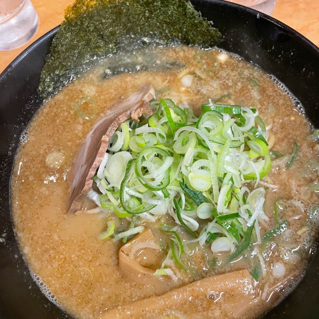 ユーザーが投稿した煮干し豚骨ラーメンの写真 - 実際訪問したユーザーが直接撮影して投稿した寺中町ラーメン / つけ麺らーめん松田屋の写真