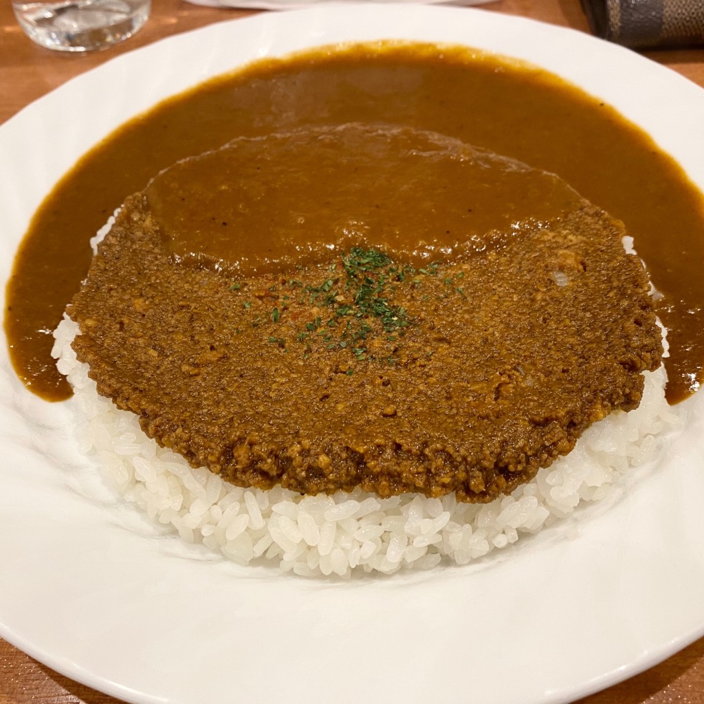 ユーザーが投稿したパク2モリ2カレーの写真 - 実際訪問したユーザーが直接撮影して投稿した道玄坂カレーカレー屋 パクパクもりもりの写真