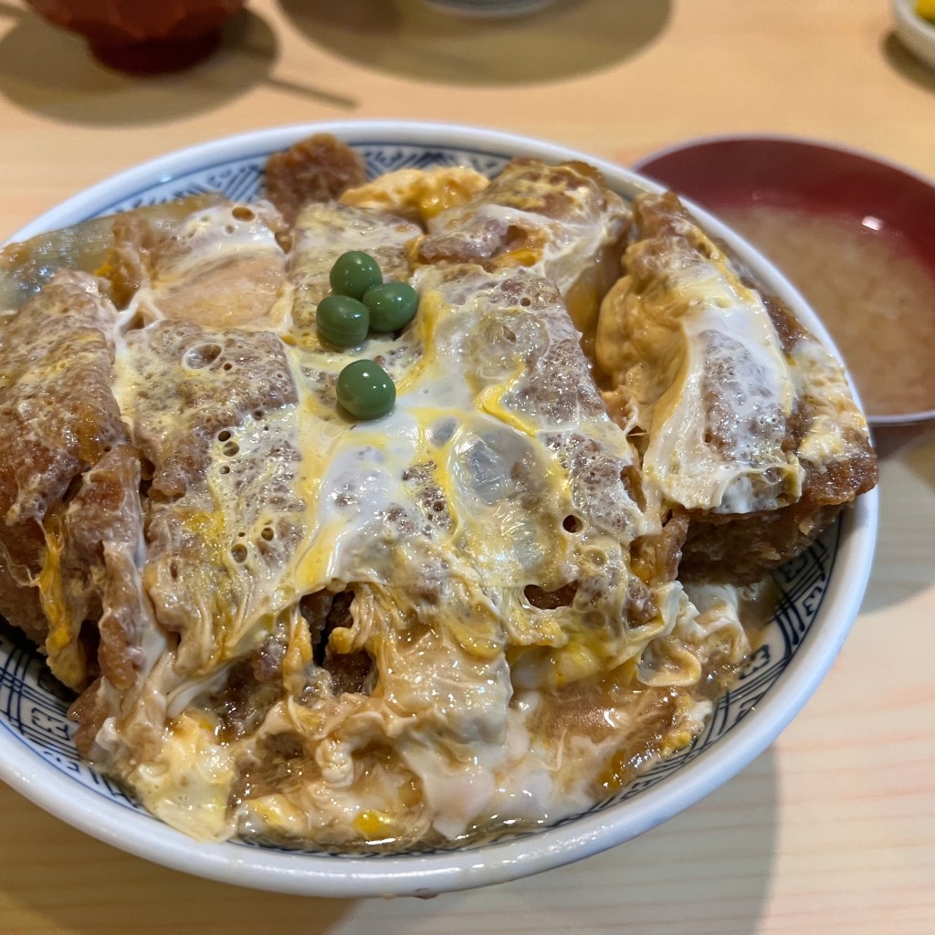 ユーザーが投稿したカツ丼の写真 - 実際訪問したユーザーが直接撮影して投稿した平沼そば角平の写真