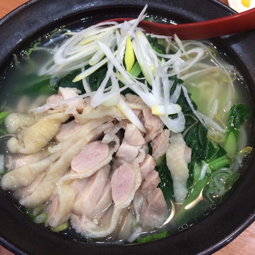 ユーザーが投稿した鳥塩ラーメンの写真 - 実際訪問したユーザーが直接撮影して投稿した南鳩ヶ谷中華料理中華料理 牡丹亭の写真