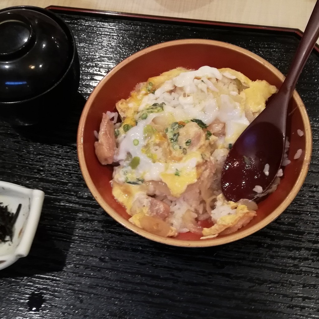 ユーザーが投稿した親子丼の写真 - 実際訪問したユーザーが直接撮影して投稿した鍋島町大字八戸溝居酒屋おせその写真