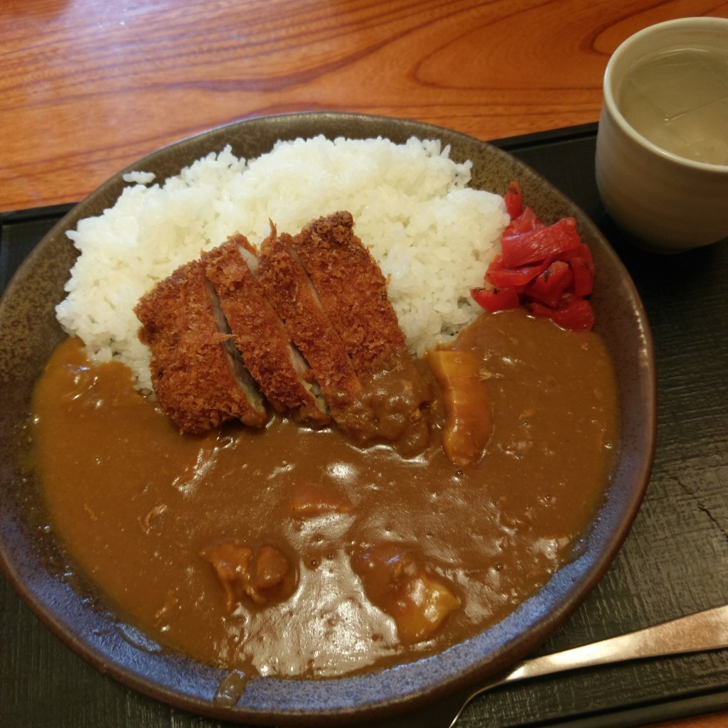 ユーザーが投稿したカツカレーの写真 - 実際訪問したユーザーが直接撮影して投稿した宮前平豆腐料理とうふ旬菜 心音の写真