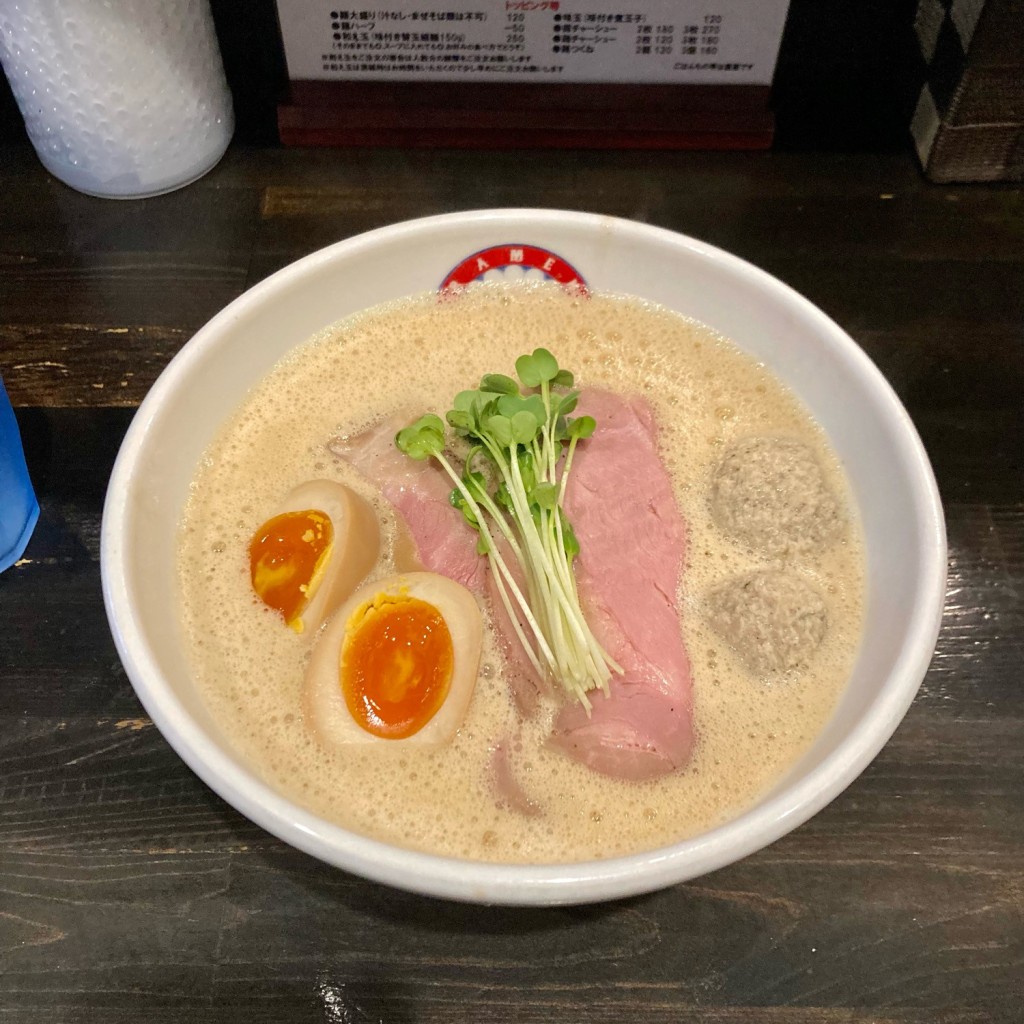 にてのさんが投稿した中崎西ラーメン / つけ麺のお店らぁ麺 きくはん/ラァメン キクハンの写真