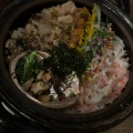 選べる土鍋飯とデザート付き - 実際訪問したユーザーが直接撮影して投稿した桜丘町和食 / 日本料理渋谷 三心の写真のメニュー情報
