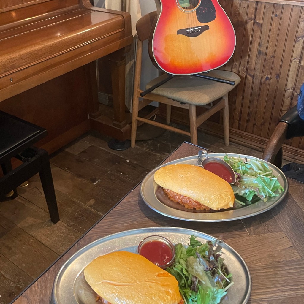 くらげたこさんが投稿した岸町カフェのお店カフェ ウワイト/cafe uwaitoの写真