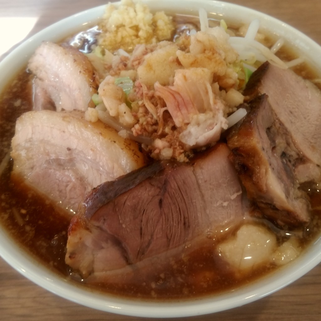 ユーザーが投稿したラーメンの写真 - 実際訪問したユーザーが直接撮影して投稿した問屋町ラーメン / つけ麺小烏丸の写真