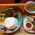 ガパオライス - 実際訪問したユーザーが直接撮影して投稿した天神橋タイ料理2階のタイ料理屋 コップン天満の写真のメニュー情報