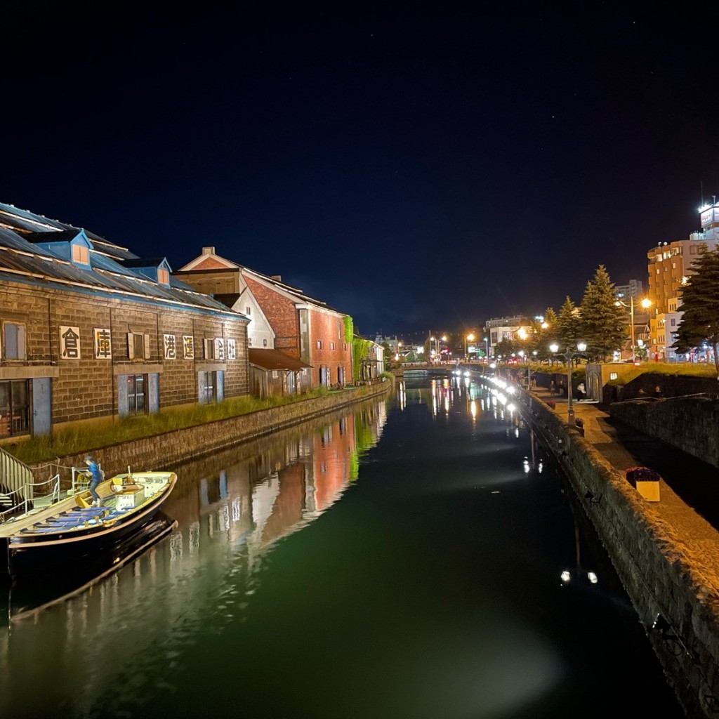 かずくんグルメと旅行さんが投稿した港町散策路のお店小樽運河/オタルウンガの写真