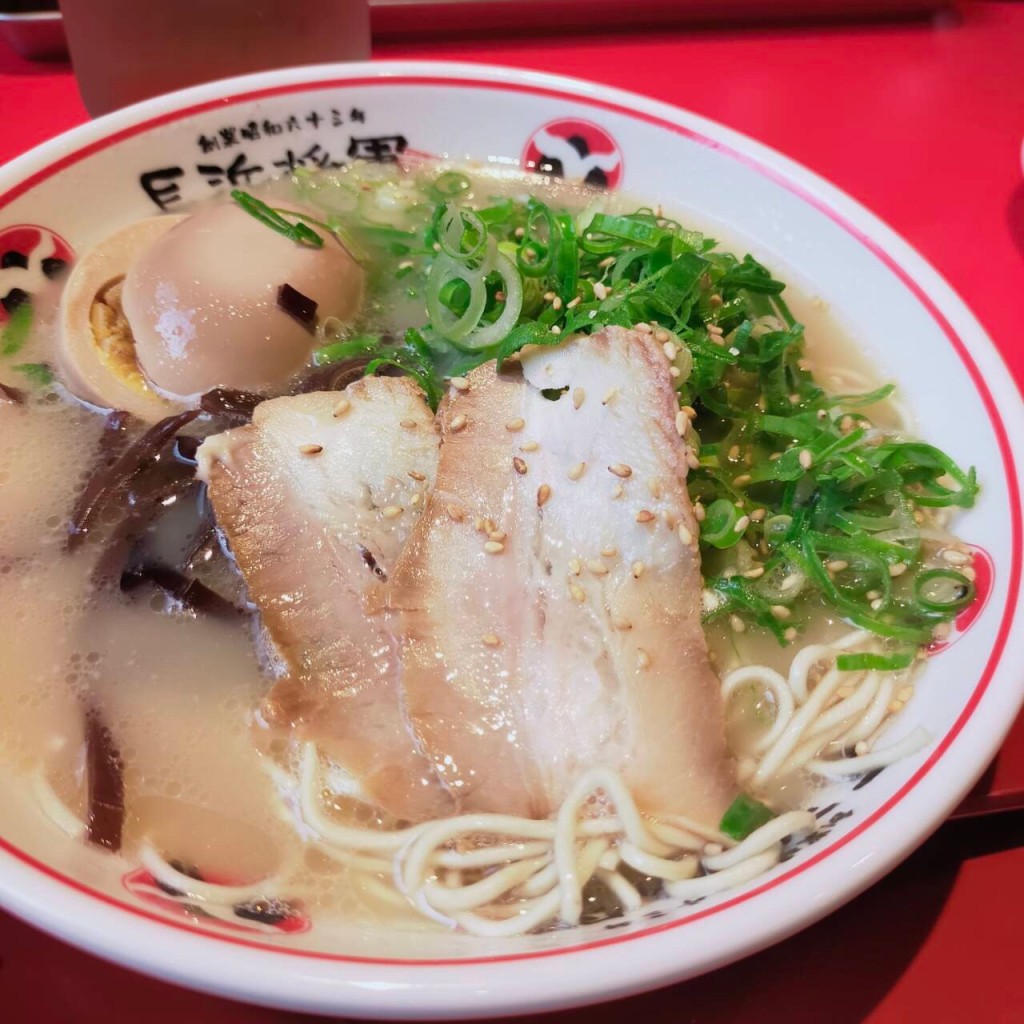 ユーザーが投稿したラーメンの写真 - 実際訪問したユーザーが直接撮影して投稿した恵子ラーメン専門店二代目 長浜将軍 那珂川本店の写真