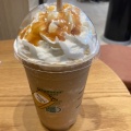 キャラメルフラペチーノ - 実際訪問したユーザーが直接撮影して投稿した深沢カフェスターバックスコーヒー 御殿場プレミアム・アウトレット店の写真のメニュー情報