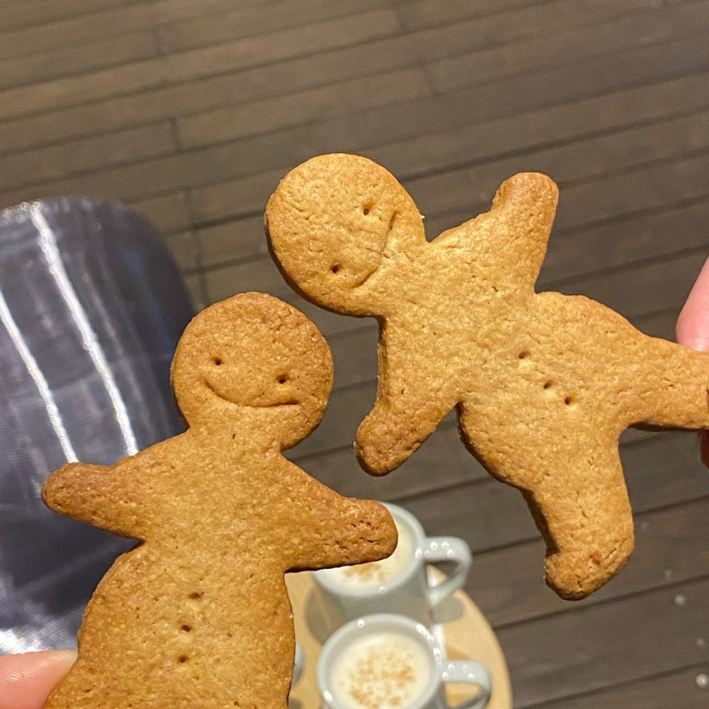 ユーザーが投稿したGINGER BREAD LATTEの写真 - 実際訪問したユーザーが直接撮影して投稿した上目黒カフェOPEN NAKAMEGUROの写真