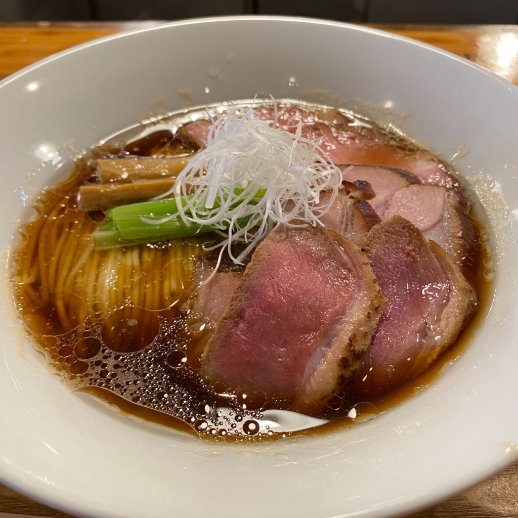 ユーザーが投稿したチャーシュー麺(醤油)の写真 - 実際訪問したユーザーが直接撮影して投稿した梅丘ラーメン専門店SHIBASAKITEI+の写真