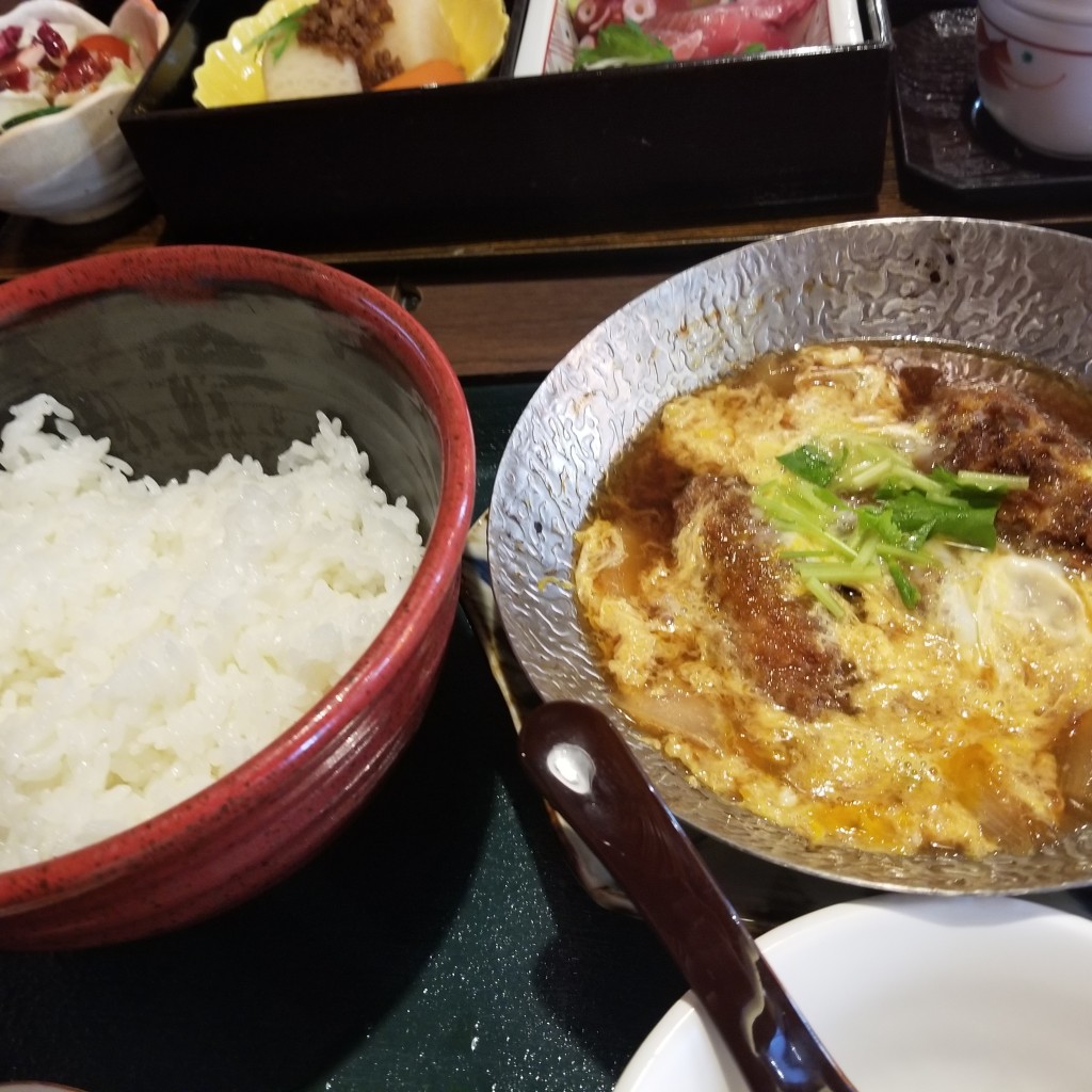 ユーザーが投稿したカキ玉丼の写真 - 実際訪問したユーザーが直接撮影して投稿した名駅居酒屋嘉鮮 JRセントラルタワーズの写真