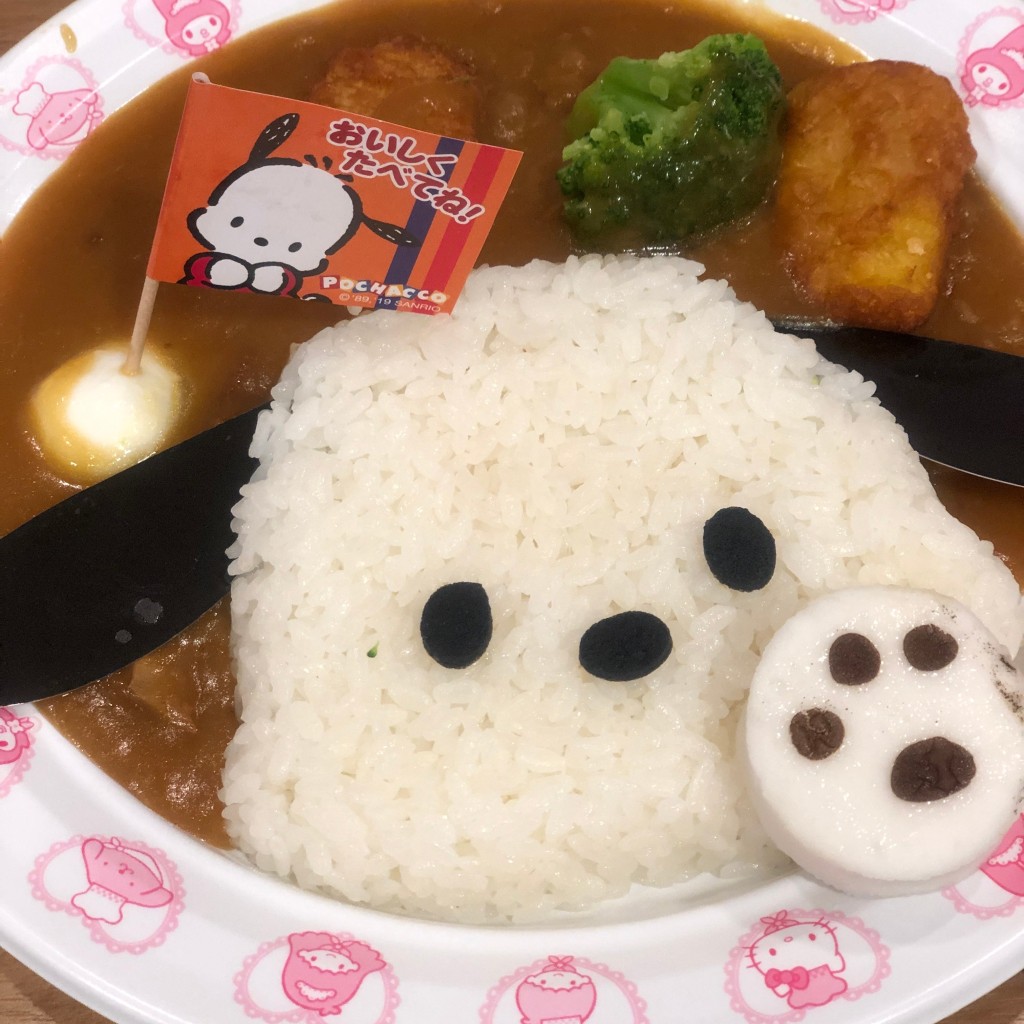 ユーザーが投稿したカレーの写真 - 実際訪問したユーザーが直接撮影して投稿した落合フードコートキャラクターフードコートの写真