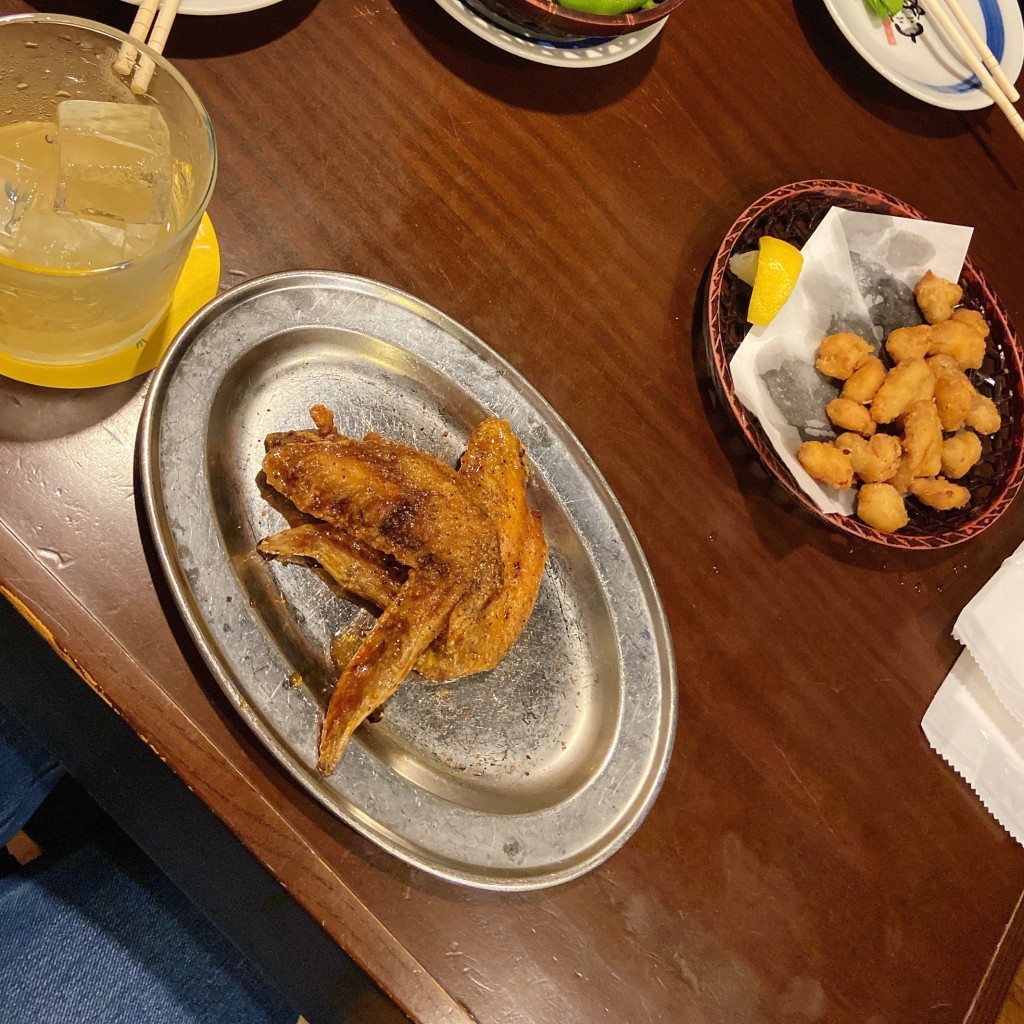 ユーザーが投稿したなんこつ唐揚げの写真 - 実際訪問したユーザーが直接撮影して投稿した中央魚介 / 海鮮料理築地市場食堂 松本駅前店の写真