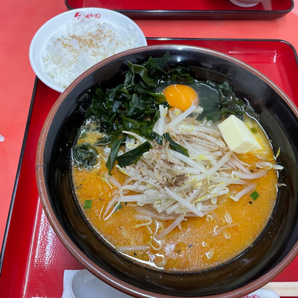 ユーザーが投稿したスタミナラーメンの写真 - 実際訪問したユーザーが直接撮影して投稿した市野山ラーメン専門店くるまやラーメン 新潟水原店の写真